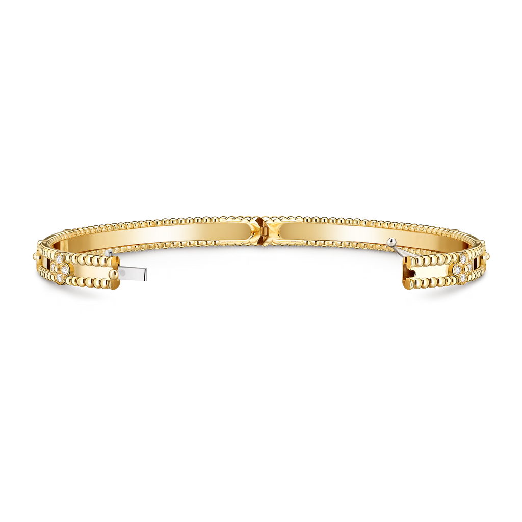 Beaded Clover Motif Bracelet – Petite