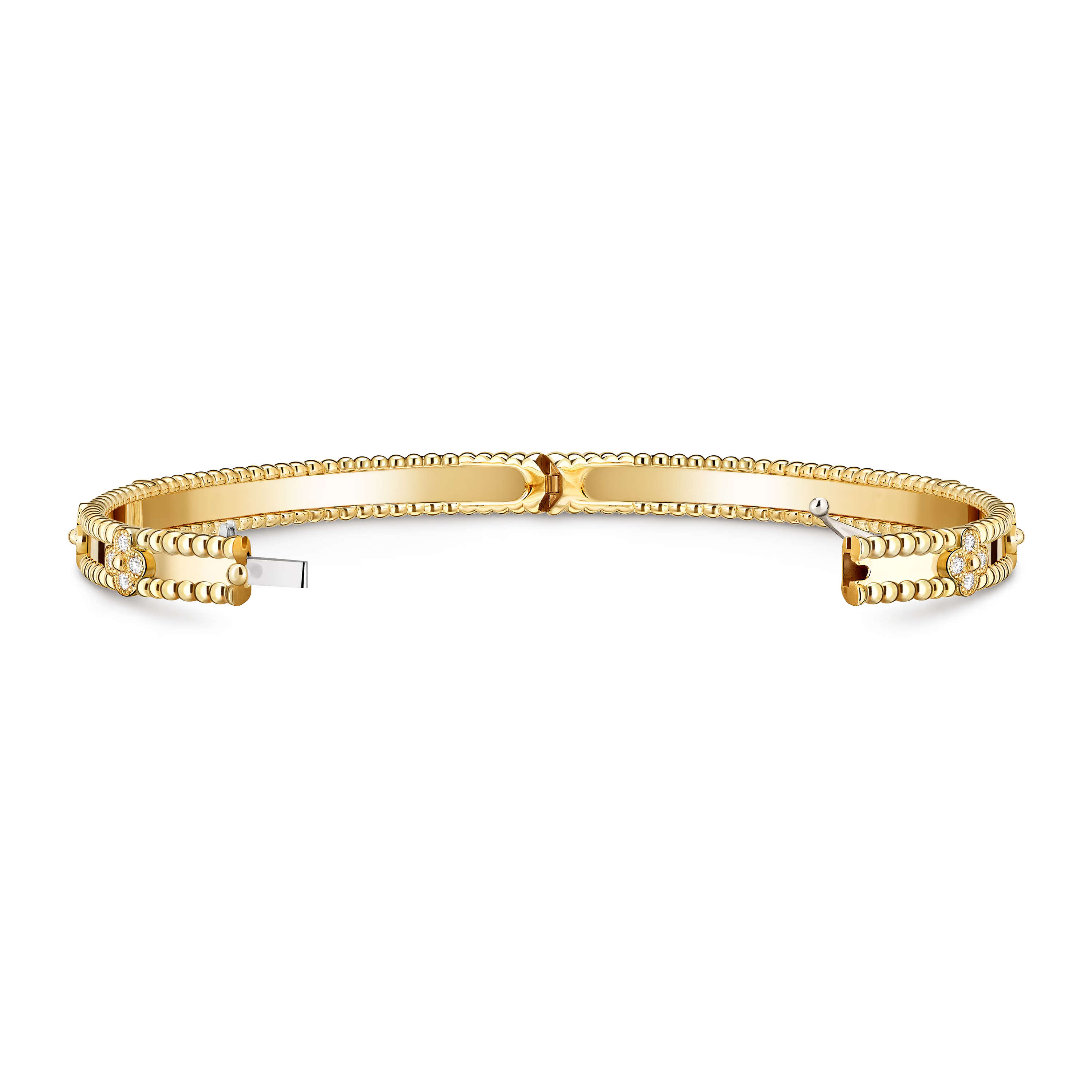 Beaded Clover Motif Bracelet – Petite