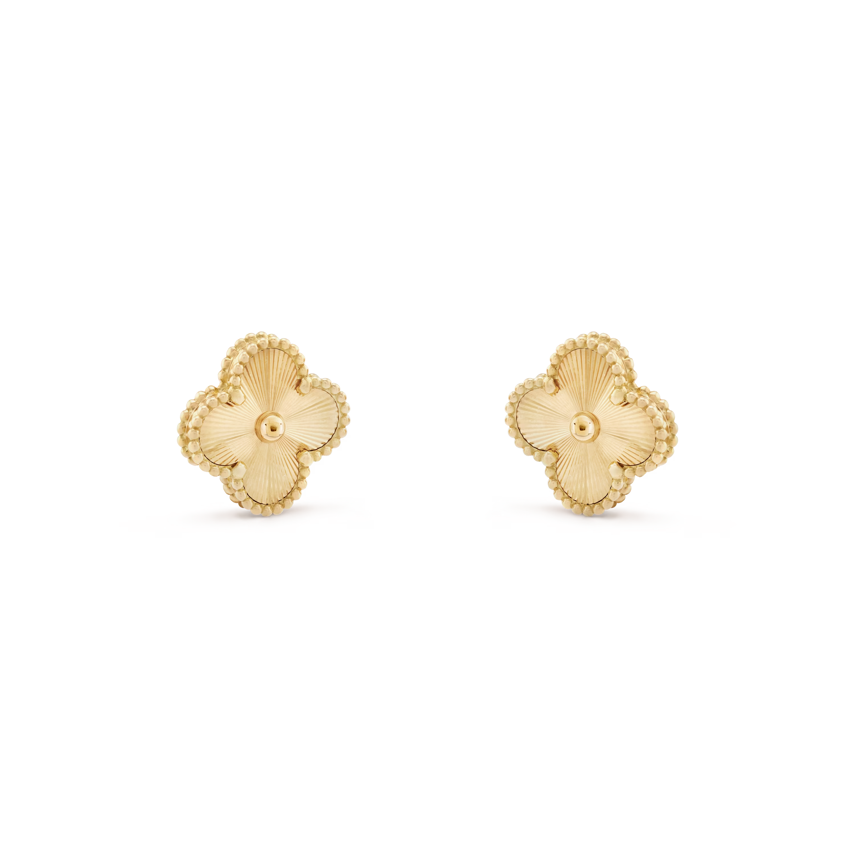 Lumière Clover Motif Earrings