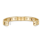 Beaded Clover Motif Bracelet