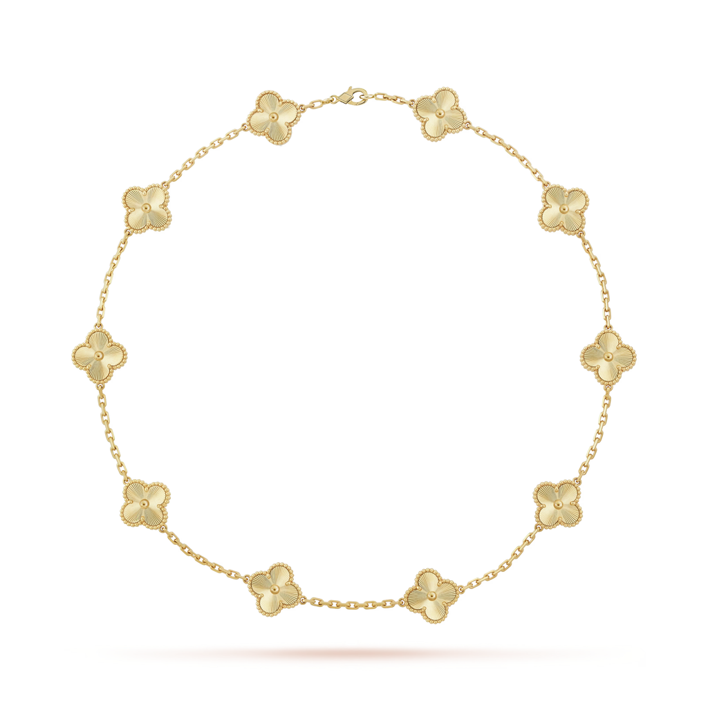 Lumière Clover Motif Necklace