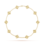 Lumière Clover Motif Necklace