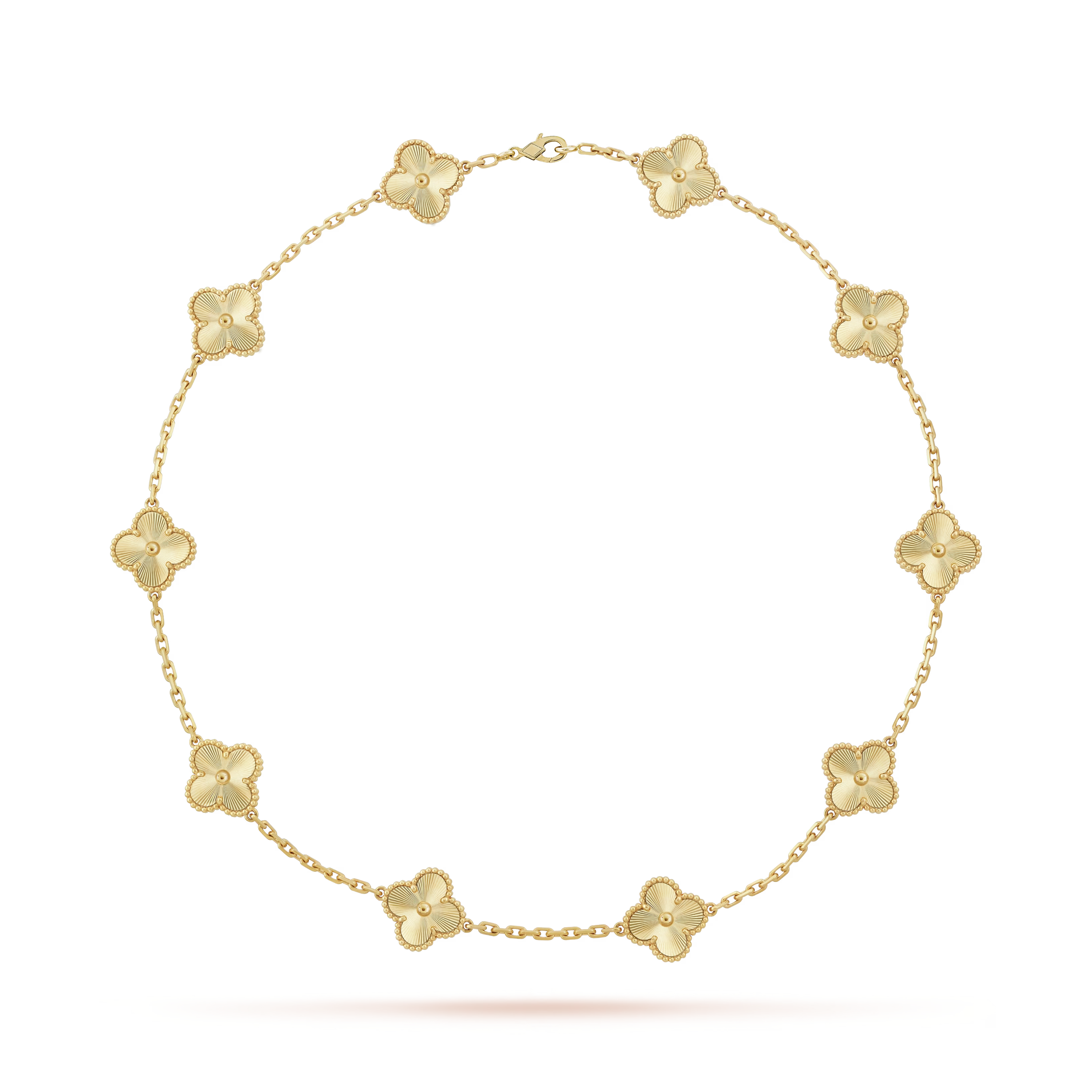 Lumière Clover Motif Necklace