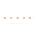Lumière & Diamanté Clover Motif Bracelet