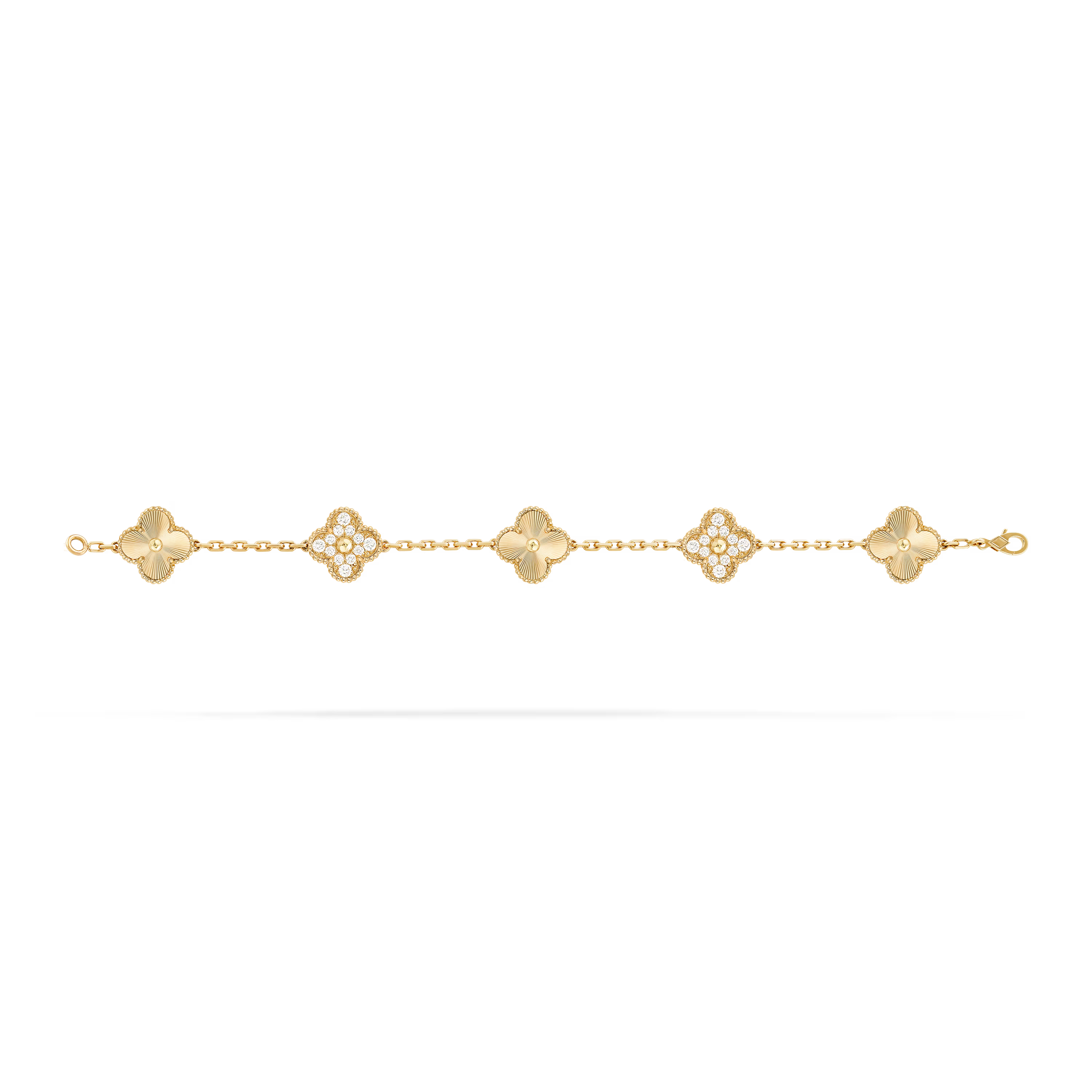 Lumière & Diamanté Clover Motif Bracelet