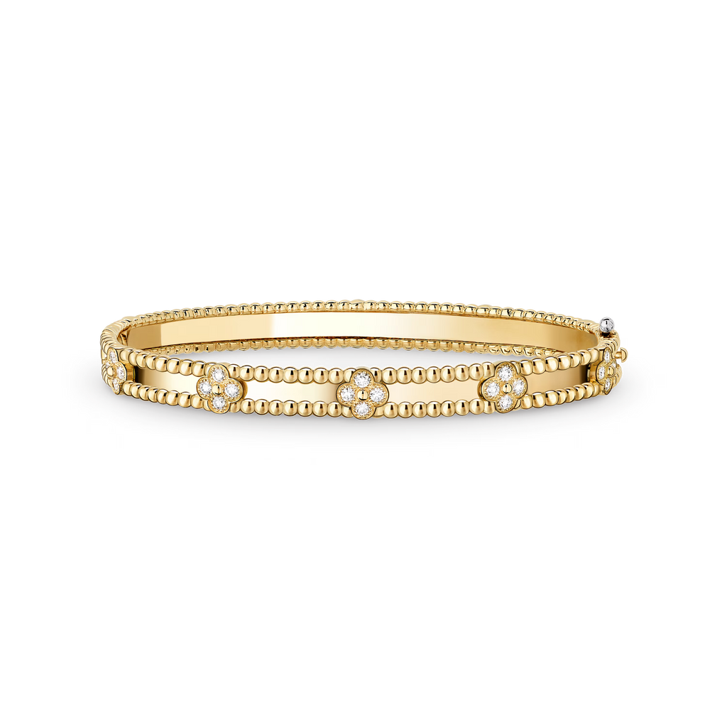Beaded Clover Motif Bracelet – Petite