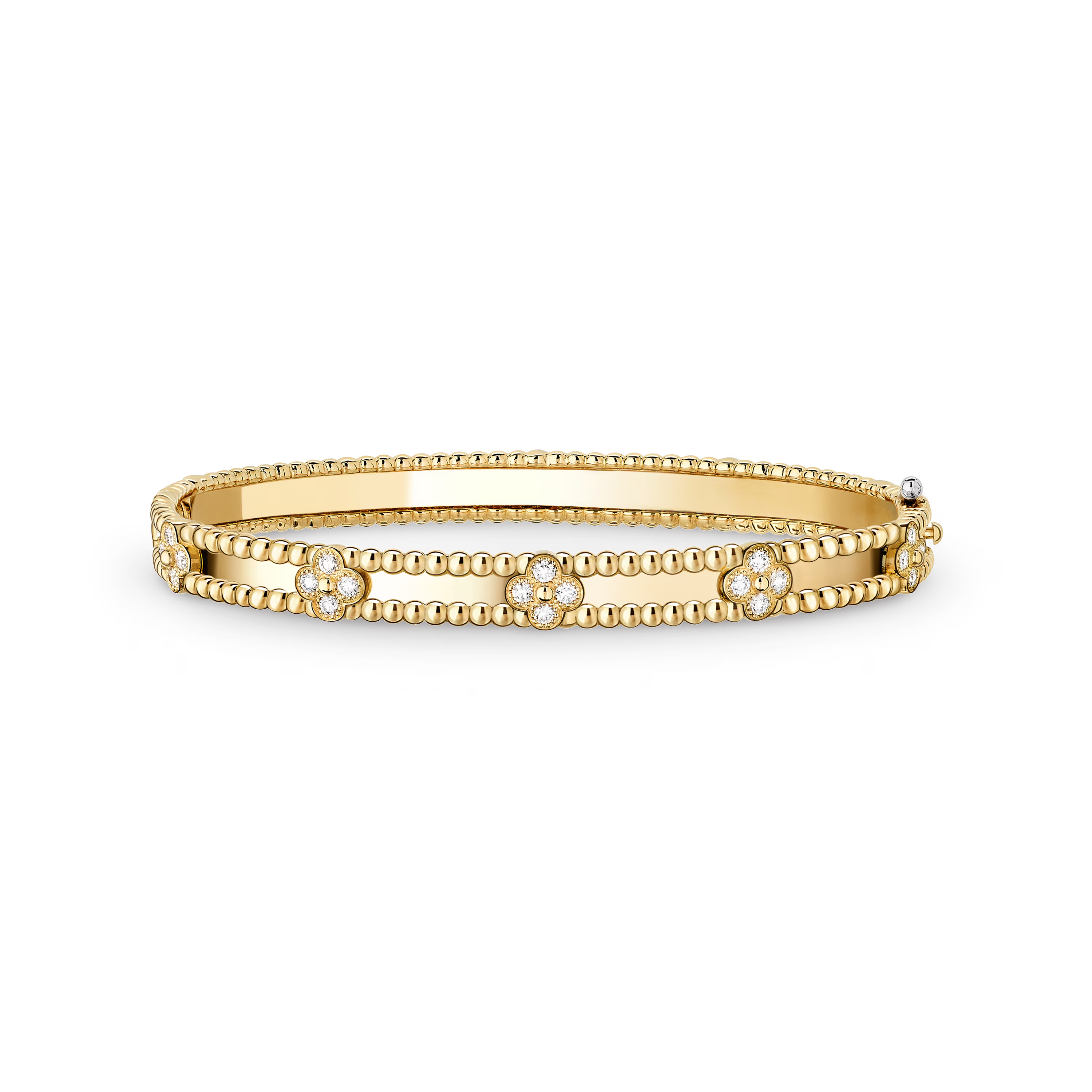 Beaded Clover Motif Bracelet – Petite