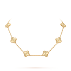 Lumière Clover Motif Necklace