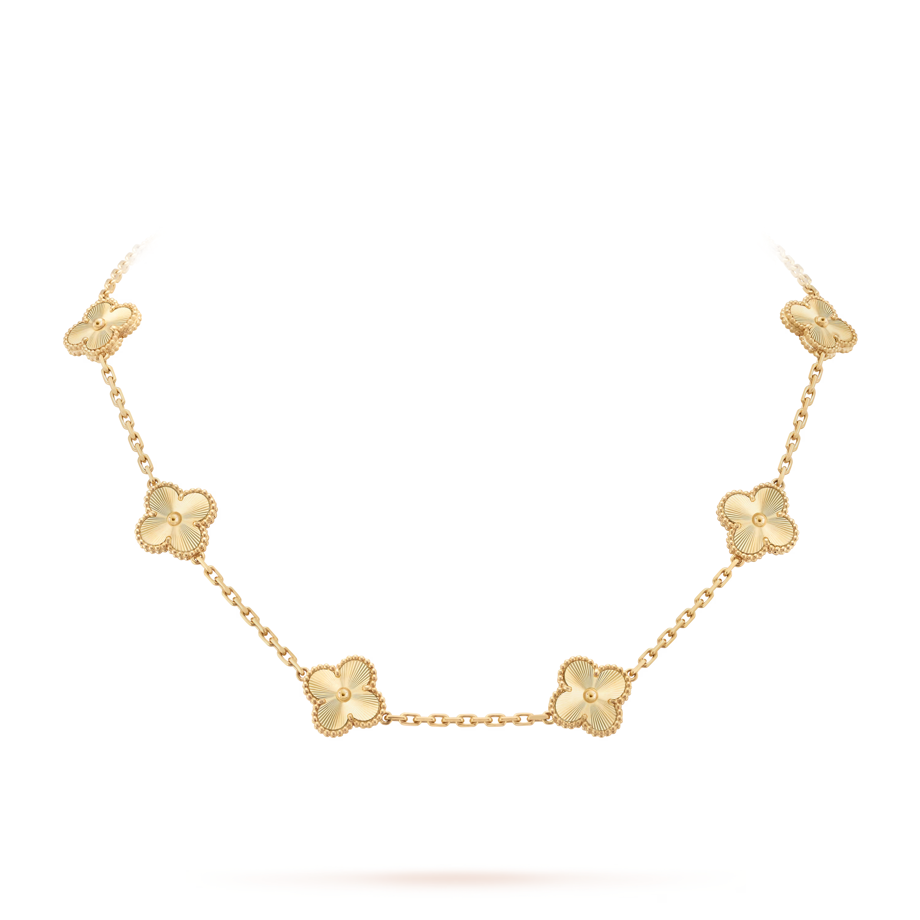 Lumière Clover Motif Necklace