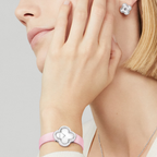 Diamanté Clover Motif Earrings