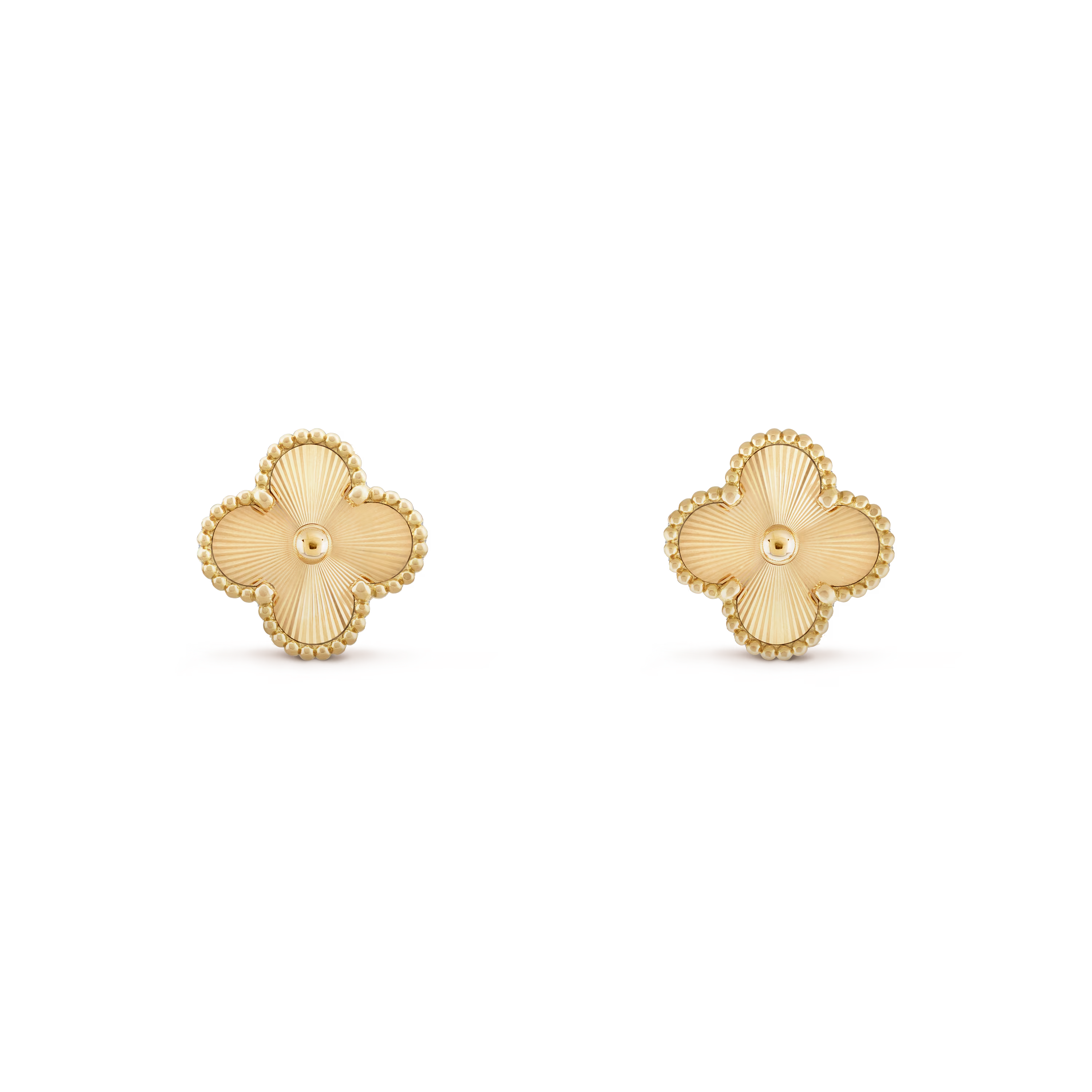 Lumière Clover Motif Earrings