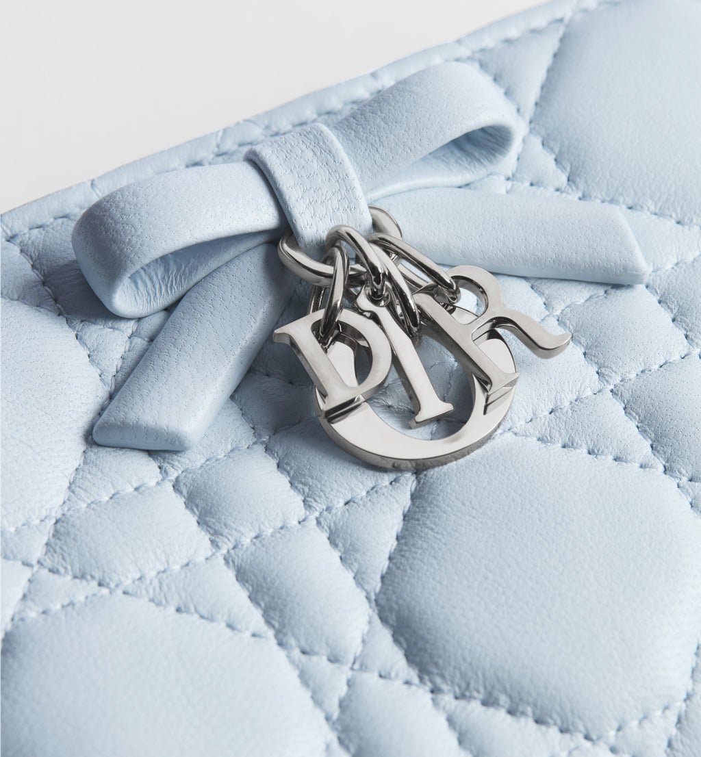 Powder Blue Darling Bow Wallet