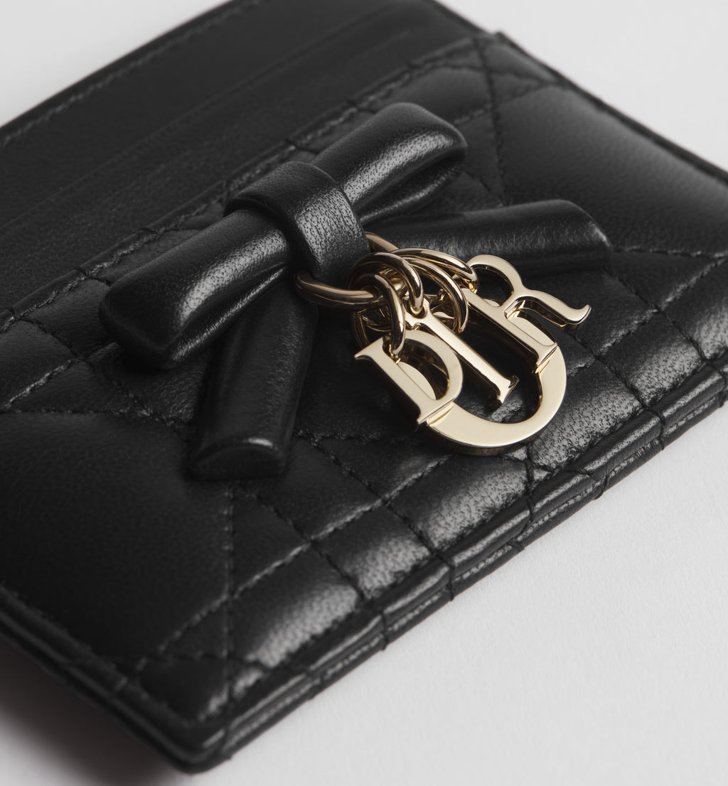 Parisian Noir Darling Bow Card Holder
