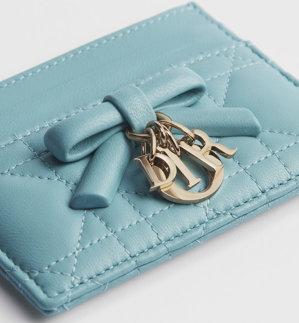 Regency Blue Darling Bow Card Holder