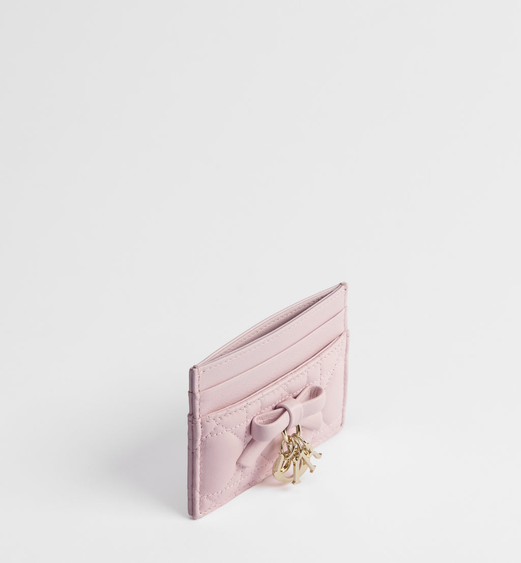 Ballet Pink Darling Bow Card Holder