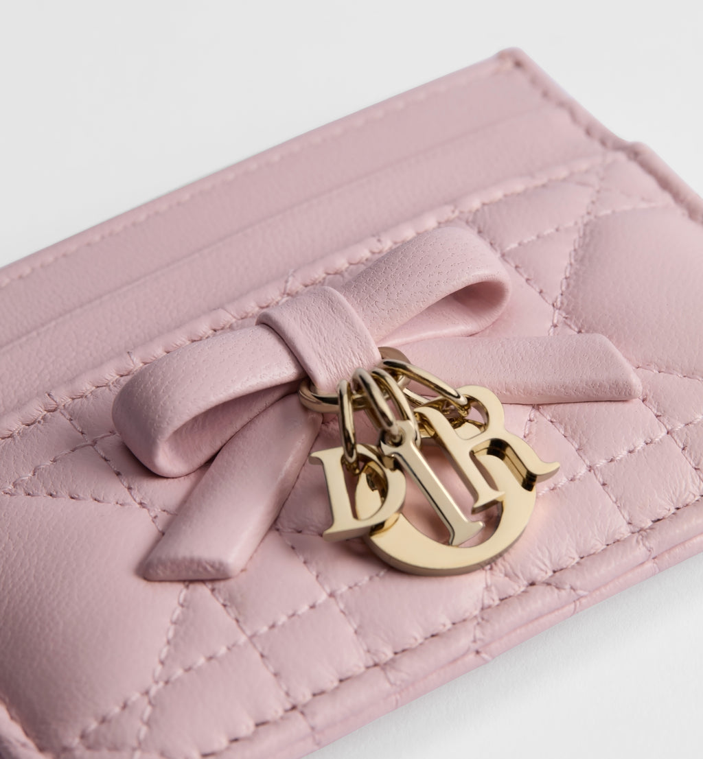 Ballet Pink Darling Bow Card Holder