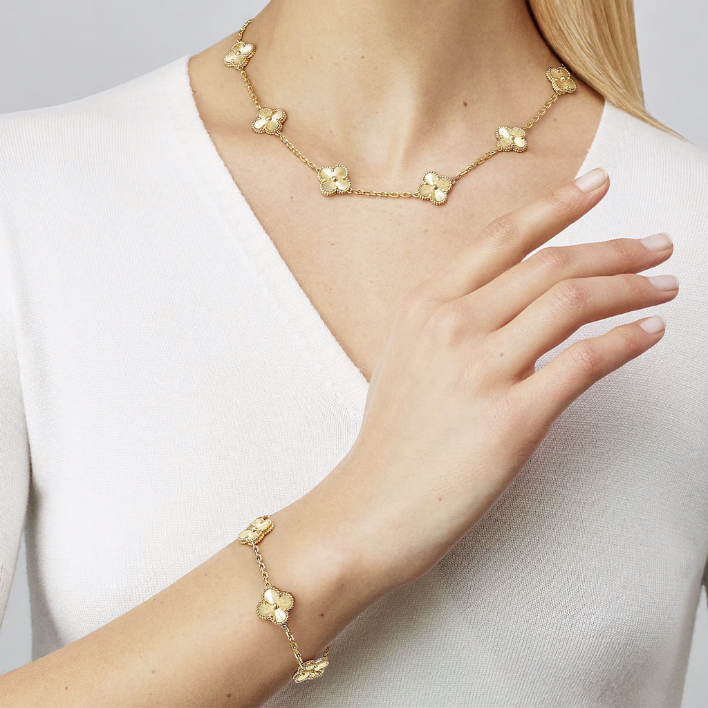 Lumière Clover Motif Bracelet